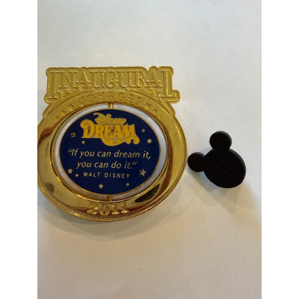 Disney Cruise Line 2011 Inaugural Disney Dream Spinner Pin Limited Release